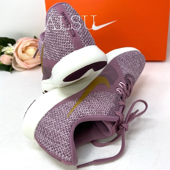 Nike Flex Trainer 8 AMP Plum Dust Pink W AUTHENTIC - Picture 7 of 8